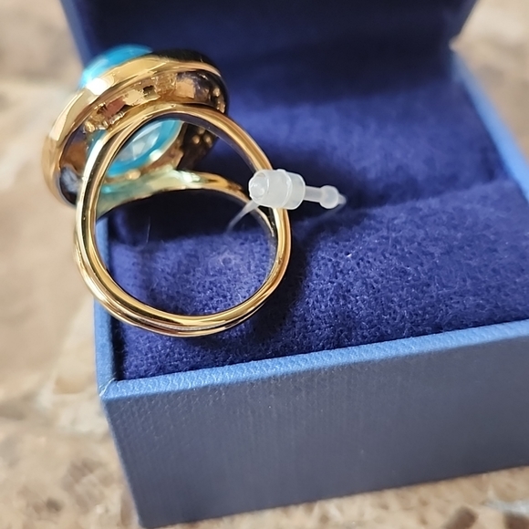 NEW 14k gold plated Temple St. Clair for Target Ring Limited Edition size 7 - Picture 4 of 9